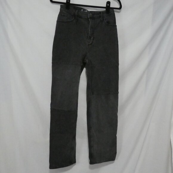HOLLISTER | 3R W26 L31 | Grey High-Waisted Panel Detail Pants - Picture 1 of 16